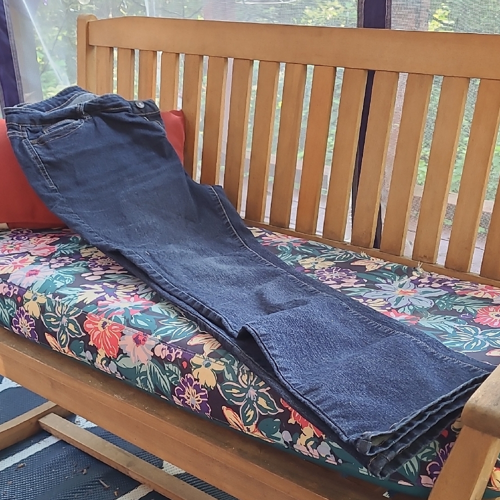 Denim 24/7 Blue Straight Leg Jeans Timeless Design